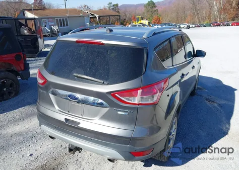 2014 Ford Escape Titanium из США, поврежденный, VIN 1FMCU9J99EUA11934